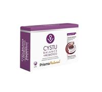 Prisma Natural - Gynactiv CYSTU-BALANCE + PROBIOTIQUES, complément pour la femme | à l'airelle rouge et d-mannose | Formule améliorée | PROBIOTIQUE NuVGA-1 Format 30 Comp Bicouche (400gr)