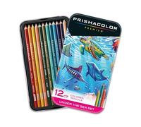 PRISMACOLOR 12 crayons de couleur Under the Sea - Taille unique
