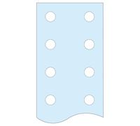 PrismaSet Barre PE perforée 50x5mm LVS04515