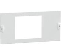 PrismaSeT-G, panneau avant, FuPacT ISFT250 3 pôles sur platine de montage, horizontal, largeur = 600 mm, hauteur = 5 modules