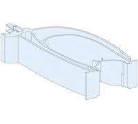 PrismaSeT-G, serre-câble, vertical, (12 pièces) Schneider Electric Contenu: 1 pc(s)