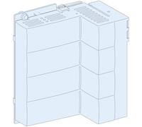 PrismaSeT-P, bloc de jonction, compact NSX400/INS400 4 pôles, montage fixe, horizontal, avec barre omnibus verticale Linergy BW