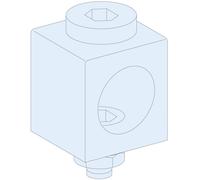 PrismaSeT-P, Linergy BS, borne de raccordement, 250 A, pour câble 16-185mmmm², (4 pièces) Schneider Electric Contenu: 1 pc(s)