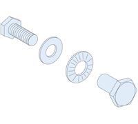 PrismaSeT-P, Linergy BS, vis de raccordement, barre omnibus verticale barre omnibus horizontale Linergy BS, (20 pièces) Schneider