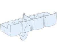 PrismaSeT-P, Linergy FC, couvercle, pour bornes de raccordement du bloc d'alimentation Linergy FC pour Compact NSX100-250 3-