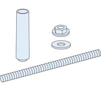 PrismaSeT-P, Linergy LGYE, kit de montage, support de barre omnibus pour barre omnibus 150 mm Schneider Electric Contenu: 1 pc(s)