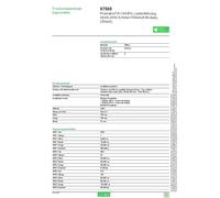 PrismaSeT-P-OKKEN, guide-câble, SASIL, NH2-3, hauteur = 150 mm (6 modules), (2 pièces) Schneider Electric Contenu: 1 pc(s)