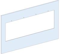 PrismaSeT-P, panneau avant, 2x FuPacT ISFT250 3 pôles sur platine de montage, vertical, largeur = 650 mm, hauteur = 9 modules