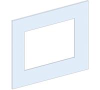 PrismaSeT-P, panneau avant, 9x FuPacT ISFL160 3 pôles, barre omnibus 100 mm, vertical, largeur = 650 mm, hauteur = 11 modules