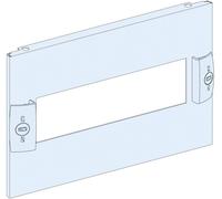 PrismaSeT-P, panneau avant, avec découpe de 45 mm, 1 rangée, largeur = 400 mm, hauteur = 3 modules Schneider Electric LVS03213 Schneider Electric Contenu: 1