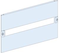 PrismaSeT-P, panneau avant, avec découpe de 45 mm, 1 rangée, largeur = 650 mm, hauteur = 4 modules Schneider Electric Contenu: 1 pc(s)