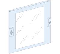 PrismaSeT-P, panneau avant, avec fenêtre de vision, largeur = 400 mm, hauteur = 4 modules Schneider Electric Contenu: 1 pc(s)