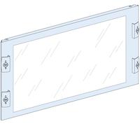 PrismaSeT-P, panneau avant, avec fenêtre de vision, largeur = 650 mm, hauteur = 9 modules Schneider Electric Contenu: 1 pc(s)
