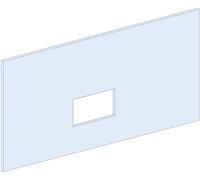 PrismaSeT-P, panneau avant, compact NS630b-1000 3-4 pôles, entraînement rotatif, montage fixe, horizontal, largeur=650 mm, hauteur=7 modules Schneider Electric