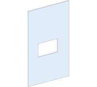 PrismaSeT-P, panneau avant, compact NSX/NSX Vigi100-250 3-4 pôles, montage fixe, vertical, largeur = 400 mm, hauteur = 9 modules Schneider Electric Contenu: 1