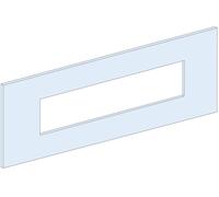 PrismaSeT-P, panneau avant, compact NSX/NSX Vigi100-250 3-4 pôles, vertical, largeur = 650 mm, hauteur = 5 modules Schneider Electric Contenu: 1 pc(s)