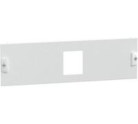 PrismaSeT-P, panneau avant, compact NSXm160 3-4 pôles, entraînement rotatif, horizontal, largeur=650 mm, hauteur=3 modules