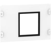 PrismaSeT-P, panneau avant, MasterPacT MTZ1 06-16 3-4pôles, montage fixe, vertical, largeur=650 mm, hauteur=7 modules Schneider