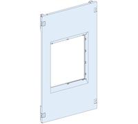PrismaSeT-P, panneau avant, MasterPacT MTZ1 3 pôles, montage fixe, vertical, largeur = 400 mm, hauteur = 11 modules Schneider