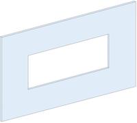 PrismaSeT-P, panneau avant, pour connexion réseau manuelle, Compact INS-INV/NSX400-630, horizontal, largeur = 650 mm, hauteur