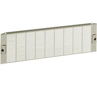 PrismaSeT-P, panneau avant, ventilé, surface de louverture daération 250 cm², largeur=650 mm, hauteur=3 modules Schneider Electric Contenu: 1 pc(s)