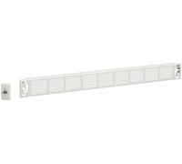 PrismaSeT-P, panneau avant, ventilé, surface de l'ouverture d'aération 80 cm², largeur=650 mm, hauteur=1 module Schneider