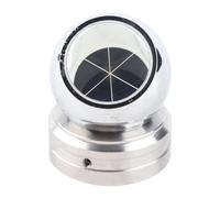 Prisme à Bille sphérique pour Station Totale avec Verre K9 et Base magnétique - Équipement d'arpentage pour la Construction navale et Les Chantiers de Construction - Boîtier en