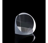 Prisme à Quartz de Haute précision - 50 mm de diamètre, 39 mm de Hauteur, matériau JGS-1