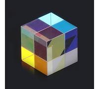 Prisme À Six Côtés Lumière Cube Vitrail Séparation Du Faisceau Instrument D'expérimentation Optique Kaléidoscope