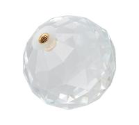 Prisme de boule de cristal claire de 60 mm, Accessoire d'éclairage géométrique pour la décoration intérieure et hôtellerie