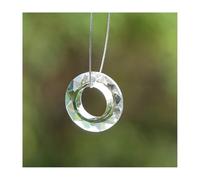 Prisme de lustre en cristal, attrape-soleil, Anneau rond en cristal transparent de 20mm, 10 pièces, pendentif suspendu, prisme à facettes verre