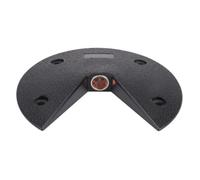 Prisme de Prisme Réflecteur Optique Fenêtre Circulaire Centrée et Fixation Sécurisée pour Relevés Exigeants Adapté aux Mesures Suivi Structurel Inspections d'Ouvrages, Noir, style to 1