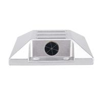 Prisme de Réflecteur Optique Carré Prisme Miroir Cible Suivi Structurel à Long Terme et Installation Sécurisée à Trous de Fixation Adapté aux Autoroutes Rails Travaux d'Ingénierie
