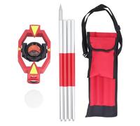 Prisme de Station totale K9, verre optique et ABS 30mm, prisme d'arpentage de Station totale avec tige pour Tunnel