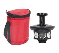 Prisme d'enquête Culnflun à 360° avec verre K9 résistant à l'usure de +23,1 mm et boîtier ABS avec sac de rangement pour une mesure précise des tunnels, des mines et des autoroutes