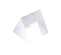 Prisme en verre cristal Cube en verre optique à prisme triangulaire, 1 pièce, instruments expérimentaux scientifiques et décoratifs(40 * 40 * 40 * 40mm)