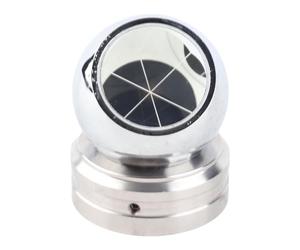 Prisme Sphérique Robuste pour Stations Totales pour des Mesures Précises, pour Les Cheminots et Les Géomètres de Construction, Alliage D'aluminium, Diamètre de Boule de 1,5 Pouces