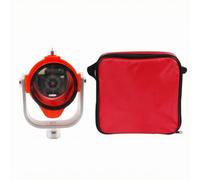 Prisme Topographie Haute Précision avec Boîtier Protection et Sac Transport à Fermeture Éclair pour Mesure Distance par Réflexion Adapté aux, Rouge, style to 1