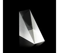 Prisme triangulaire en verre optique 20x20x10mm - Matériau BK-7 for une déviation précise de la lumière