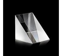 Prisme Triangulaire en Verre Optique de Haute précision (45x45x45mm) - Matériau K9 for la déviation de la lumière et Le décalage du Faisceau