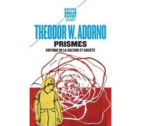Prismes: Critique de la culture et société