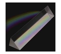 Prismes et kaléidoscopes 180x40mm Long Prisme Triangulaire BK7 K9 Physique Optique enseignement lumière réfractée Kits d'optique pour e Sciences