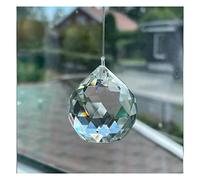 Prismes et kaléidoscopes 30mm Clear Crystal Ball Prism Sun Catcher Hanging Crystal Prism Kits d'optique pour Classe de Sciences