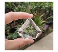 Prismes et kaléidoscopes Crystal Diamond Chandelier Prism Hanging Pendant Home Garden Decor Kits d'optique pour e Sciences (Color : White, Size : 48mm)