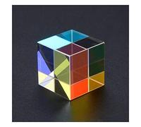 Prismes et kaléidoscopes Cube Prisme 18x18mm Défaut Dichroïque Miroir Combinateur Séparateur Décor Transparent Kits d'optique pour e Sciences