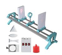 Prismes et kaléidoscopes Kit d'outils d'expérimentation d'optique Physique d'imagerie sténopé Ensemble de Banc Optique d'objectif Kits d'optique pour e Sciences