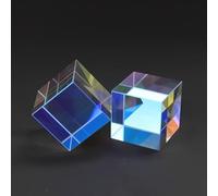 Prismes et kaléidoscopes L40 Mixing Color Cube Prisme Optique à Six Couleurs Kits d'optique pour e Sciences (Color : 20x20x20mm)