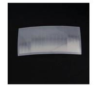 Prismes et kaléidoscopes Lentille de Fresnel à Induction Infrarouge 77.4x36.2mm, Longueur 25mm, Distance de détection 16m, lentilles optiques en Plastique Kits d'optique pour Classe de Sciences