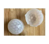 Prismes et kaléidoscopes Lentille de Fresnel Infrarouge Haute sensibilité 10.1 13.1 23 Mm, 2 pièces Kits d'optique pour Classe de Sciences (Color : Diameter 23mm)