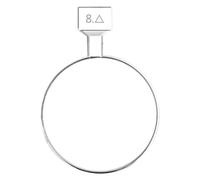 Prismes et kaléidoscopes Lentille d'essai de Prisme Optique remplaçant Les lentilles par Le Prisme du diamètre 38mm de Jantes métalliques Kits d'optique pour e Sciences (Color : 8.00)